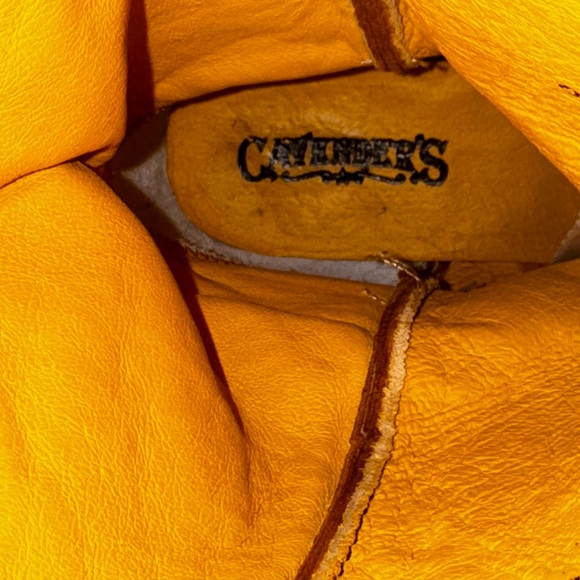 Cavender's Embroidered Western Brown Heeled Boots Size 8 EUC - Picture 7 of 15